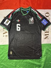E. LIRA #6 Mexico 2026 World Cup Third Jersey Size Men's Large