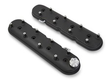 Holley 241-91 Ls Valve Covers - Satin Black Holley 241-91 Ls Valve Covers - Satin Black