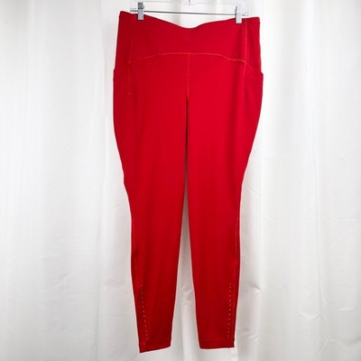 Lululemon Swift Speed High-Rise Tight 28  Dark Red Sz 14 Luxtreme Run Leggings