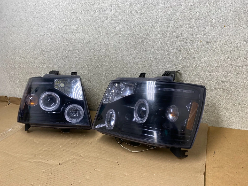 Комплект светодиодных фар 2007–2013 Chevrolet Suburban Tahoe левая + правая U0770 DG - Изображение 2 из 4