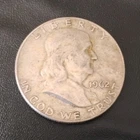 1962-D Franklin Half Dollar 50C Silver Business Strike Coin Circulated Denver