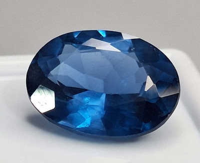 Shape Oval Cut Indicolite Tourmaline Blue 9-11 Ct Loose Certified Gemstone SP222