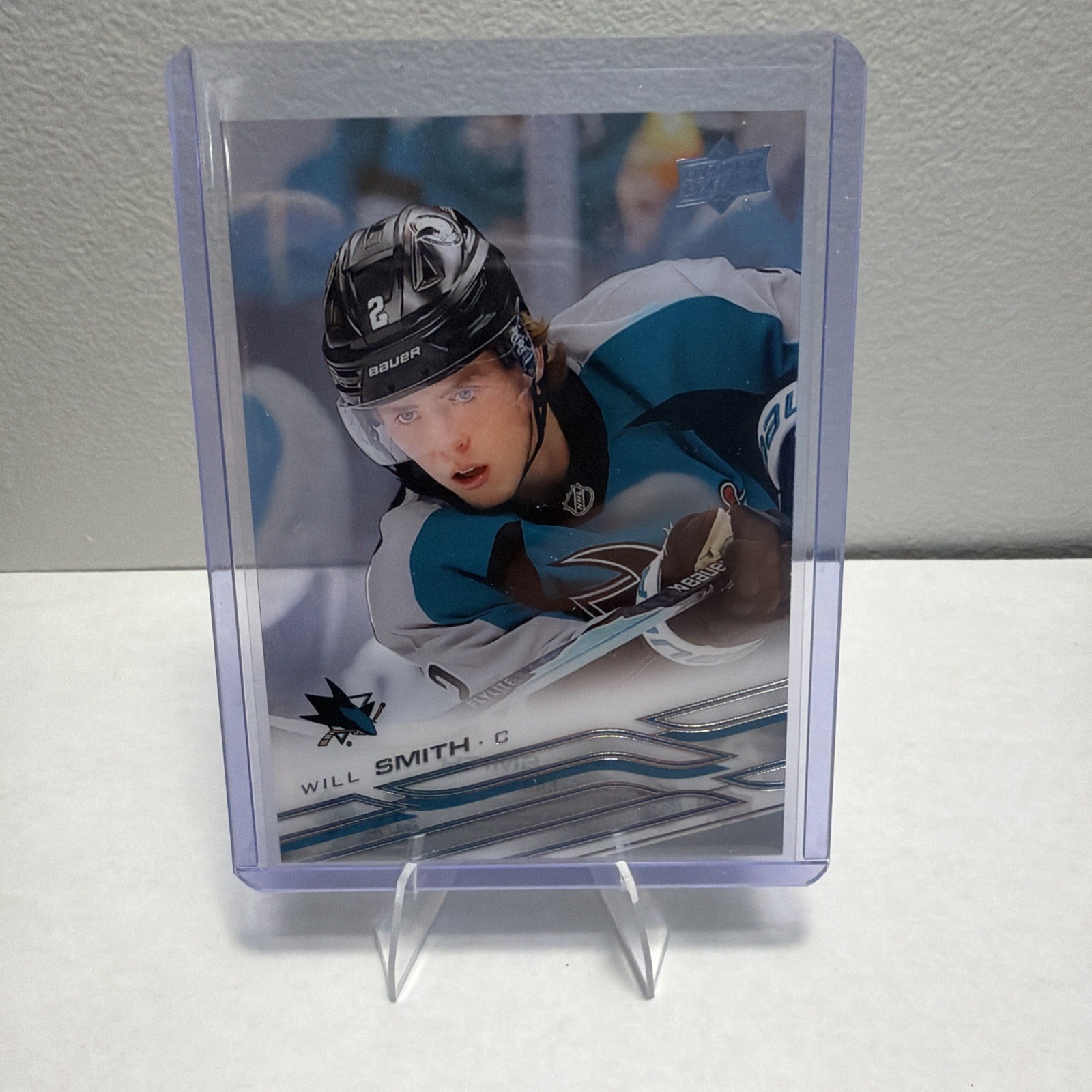 Upper Deck 2026-27 Series 1 Clear Cut Will Smith San Jose Sharks #139
