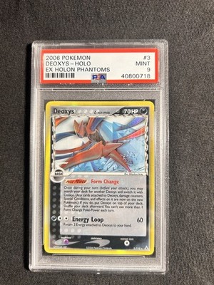2006 Pokemon Deoxys Holo Delta Species EX Holon Phantoms #3 PSA 9