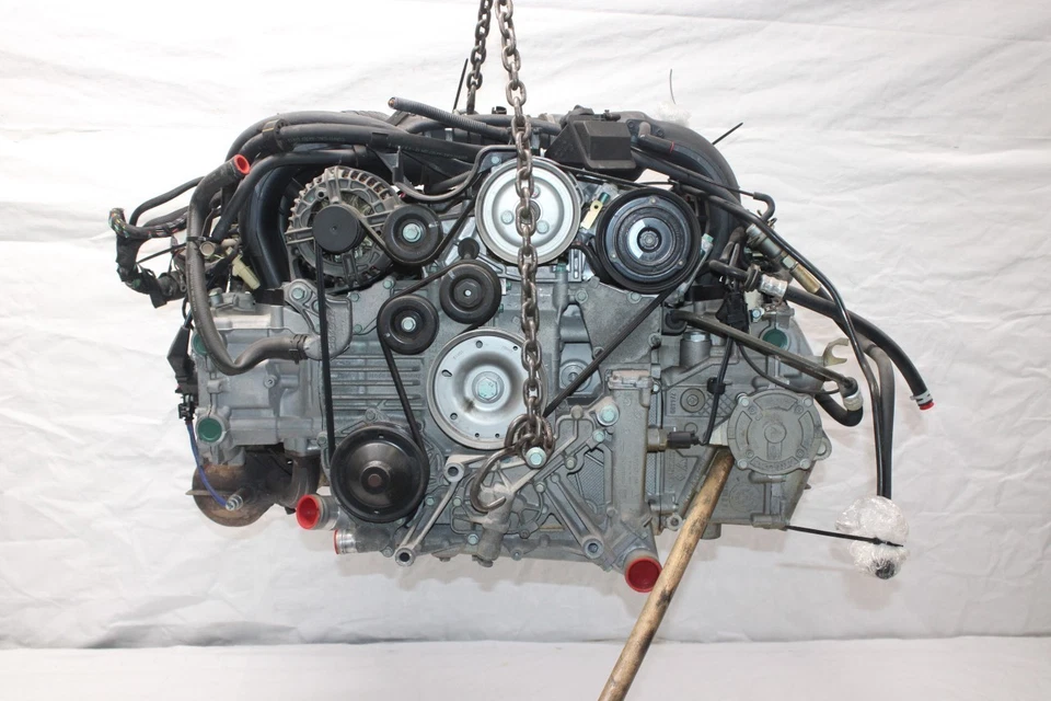 Porsche Boxster 986 CONV #365 2001 montaje del motor 2,7 L VIN A, 5º 00-01 Foto 2 de 4