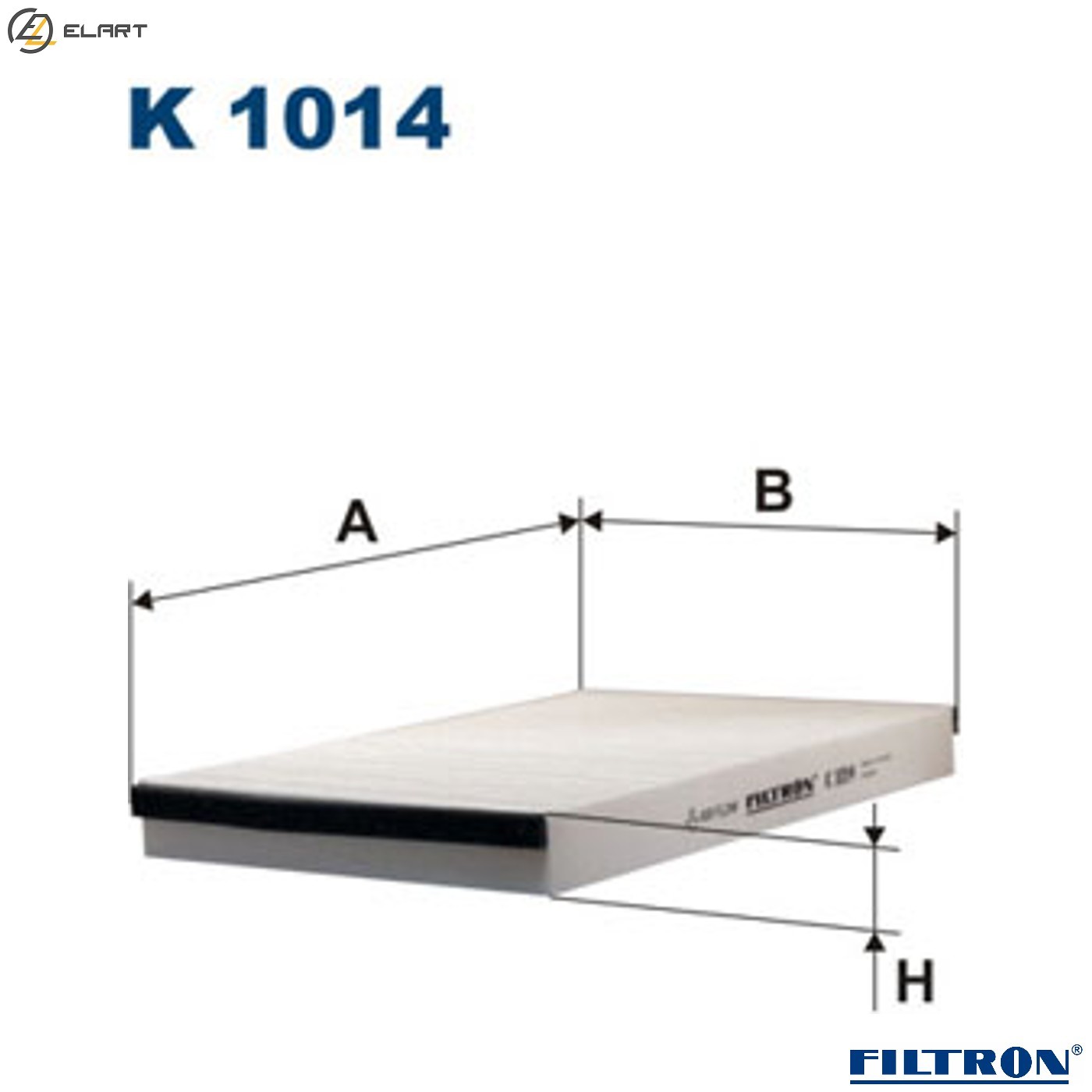FILTER CABIN AIR K 1014 FOR HOLDEN VAUXHALL ZAFIRA/Mk ASTRAVAN/IV OPEL 4cyl 1.2L