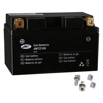 Gel-Batterie Motorrad YTZ10S für Honda NSS 350 Forza ABS Baujahr 2021 von JMT