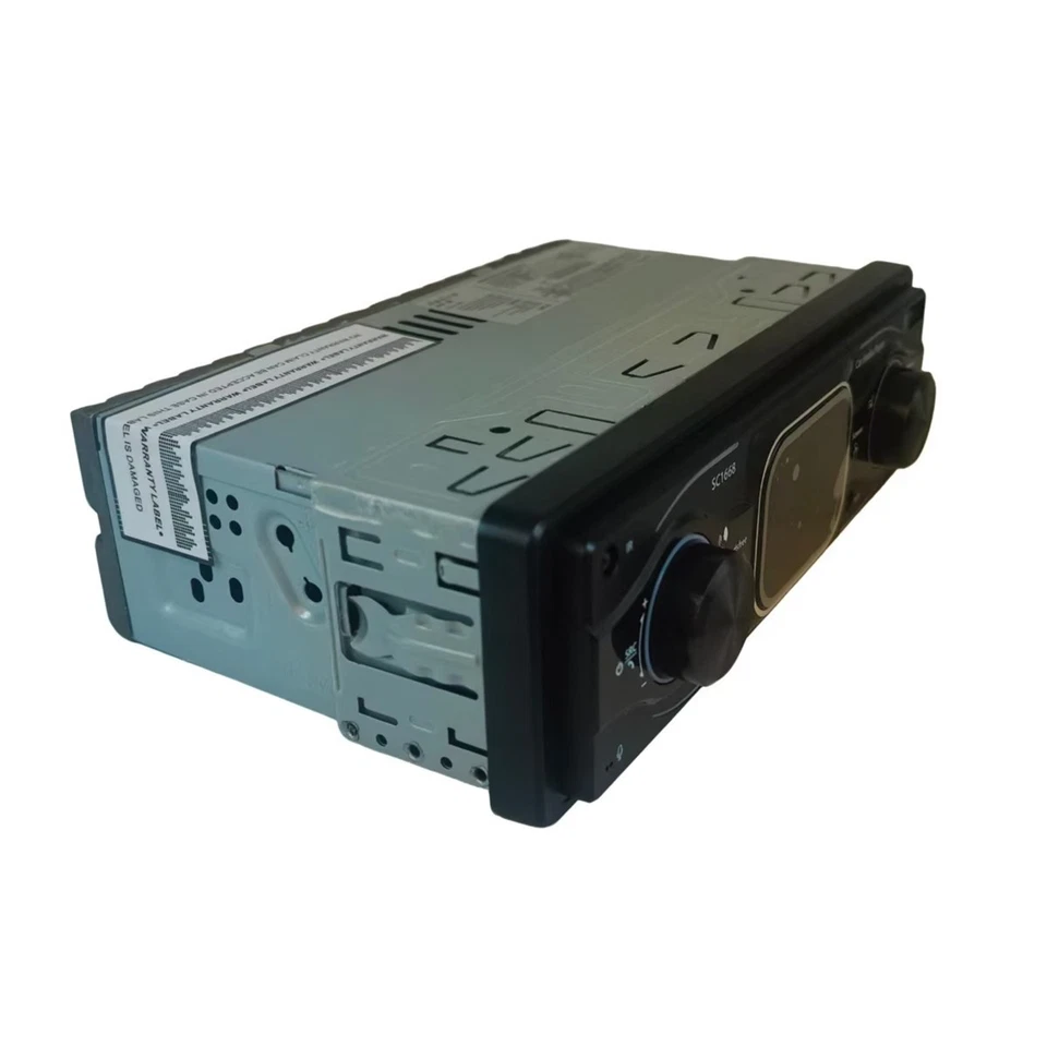 Car Stereo Radio Bluetooth MP3 Single 1 DIN Player AUX USB SD FM Audio Receiver - Image 4 of 4