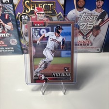 2026 Topps Series Two Petey Halpin #668 Gold RC Rookie Card Cleveland Guardians. rookie card picture