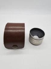 Vintage Spiratone Wide Angle Model C Lenses Japan with German  Leather Case.