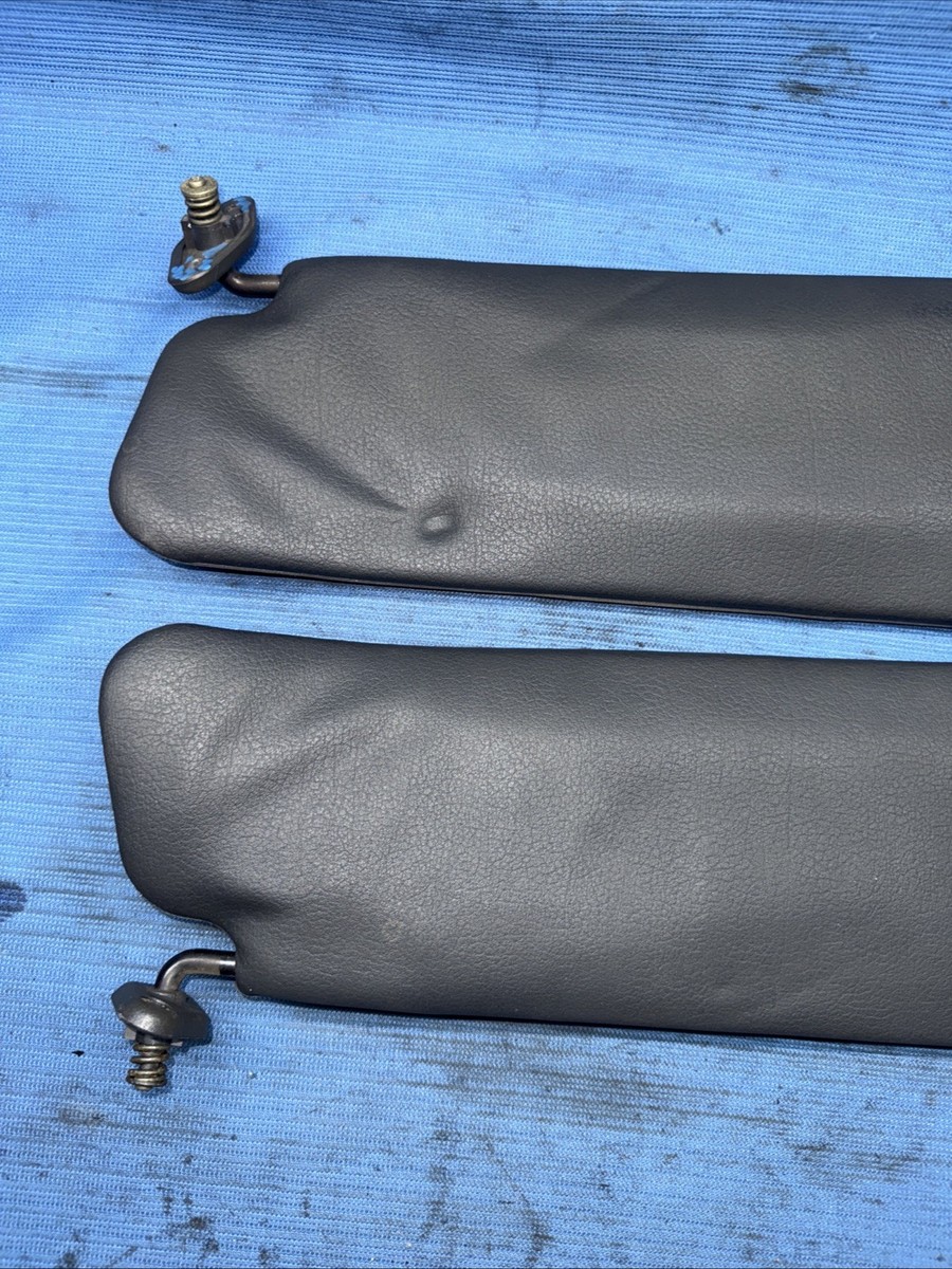 90-96 Nissan 300zx Z32 Sun Visor Set Black Sun Shades Left Right