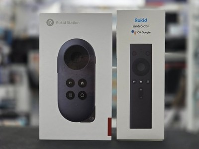 Rokid Station Tragbares Android TV Gerät für Rokid Max AR-Brille + Fernbedienung