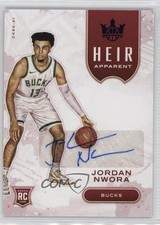 2020 Panini Court Kings Heir Apparent Violet 39/49 Jordan Nwora #HA-JNW Auto fs9