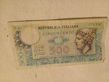 500 Lira Republica Italiano  Note 771552 