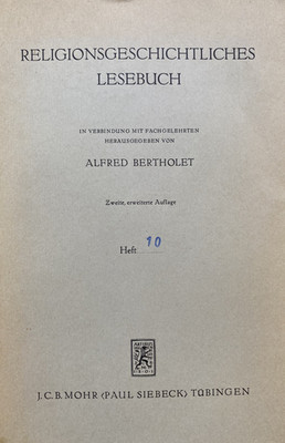 Hermann Kees: Aegypten. Tübingen (Mohr) 1928.