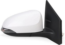 Right Passenger Side Mirror Toyota Corolla 2014-18 White Heated 7 Pin 8791002D70
