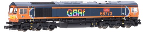 Gaugemaster N GM2210103 Clase 66/7 66773 Pride Of GB Carga Ferroviaria GBRf DCC | Condition: Used