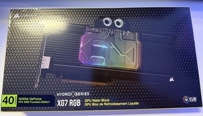 Corsair Hydro X Series XG7 RGB Wasserblock für RTX 4080 Founders Edition - OVP 