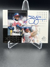 1998 UD SP Authentic Chirography ANDRUW JONES Autograph Signature #AJ Braves