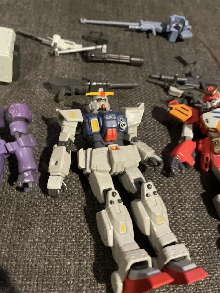 Lote de bonecos e acessórios Gundam - OZ-06MS Leo Space Mode - Bandai MSIA 4" - Imagem 3 de 4