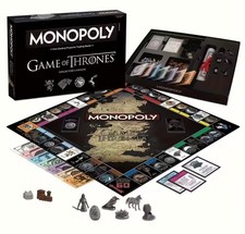 Monopoly Game of Thrones Brettspiel Gesellschaftsspiel für Sammler Rarität in EN