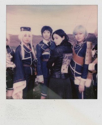 Art model Alina OOAK Polaroid Instant Film Print