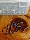 Bead Ball Chain Lot of Stainless Steel made in the USA with connector — photo 5