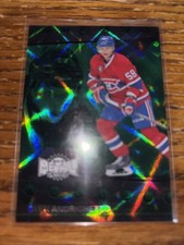 2014-15 Fleer Showcase Green Precious Metal Gem Sven Andrighetto 4/100 Canadiens