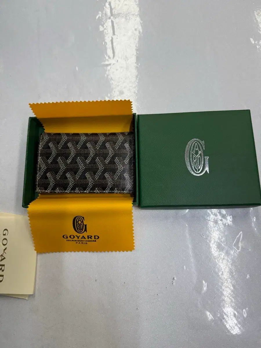 Masion Goyard Goyard Card Wallet Brown Full Set from Japan