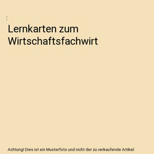 Lernkarten zum Wirtschaftsfachwirt