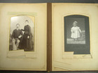 Vintage 19th Century Photo Album with Photos — photo 5