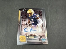 2025 BOWMAN CHROME U ERIC RIVERS 1ST PROSPECT AUTO GEORGIA TECH