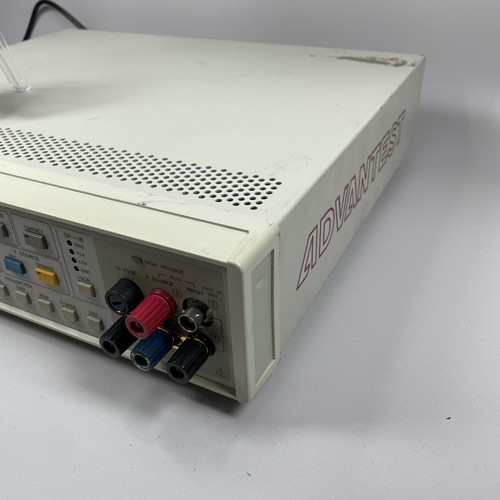 ADVANTEST R8340A Ultra High Resistance Meter 10fA–20mA Tested from Japan - Picture 7 of 13