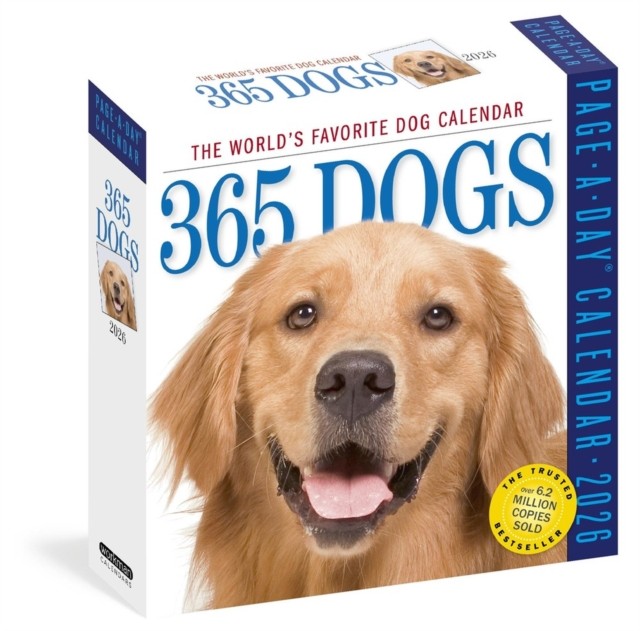 365 Dogs Page A Day Calendar 2026