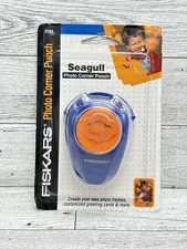 Fiskars Seagull Photo Corner Punch #2303 Brand New!