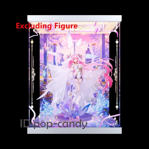 Acrylic Display Case Lights Fit APEX-TOYS Honkai Impact 3 Elysia 1/7 Figure Toy - Picture 4 of 6
