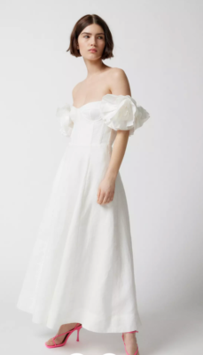 knee length dresses for ladies Bardot – Lotus Bridal