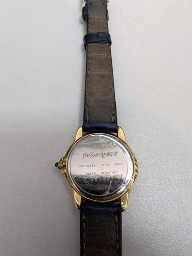 Yves Saint Laurent YSL Wristwatch Watch Vintage In excellent Condition New Batt - Picture 23 of 24