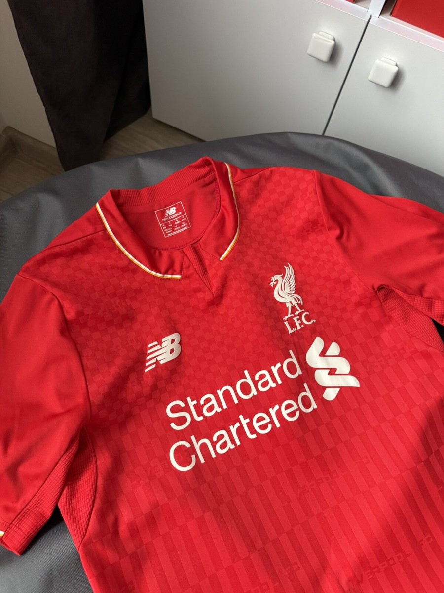 LIVERPOOL FOOTBALL SHIRT 2015-2016 ORIGINAL SIZE S | eBay