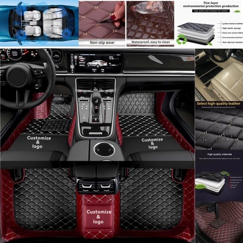 Fit For Jaguar F-Pace Custom Waterproof Car Floor Mats 2017-2025 Luxury Carpets - Imagen 17 de 24