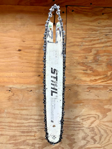 OEM 16" Stihl Chainsaw Guide Bar & Nice Stihl Chain 3/8 .050 Picco 3005 ...