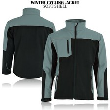 Mens Soft Shell Outdoor Waterproof Windproof Work Thermal Fleece Lined jacket UK
