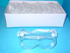 Safety Goggles Fog Free Impact Resistant Liquid Splashes for Labs Schools Lot-10