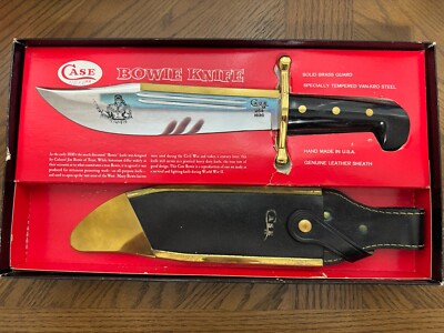 Case XX .SS 1836 Vintage Bowie Knife & Scabbard in Original