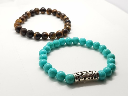 Friendship Bracelets Beaded Hematite Power Self Healing Bracelet Gemstone Reiki - Picture 48 of 60