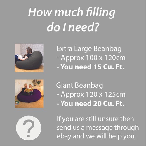 Bean Bag Filling Beads Refill Safely Fire Retardant Quality