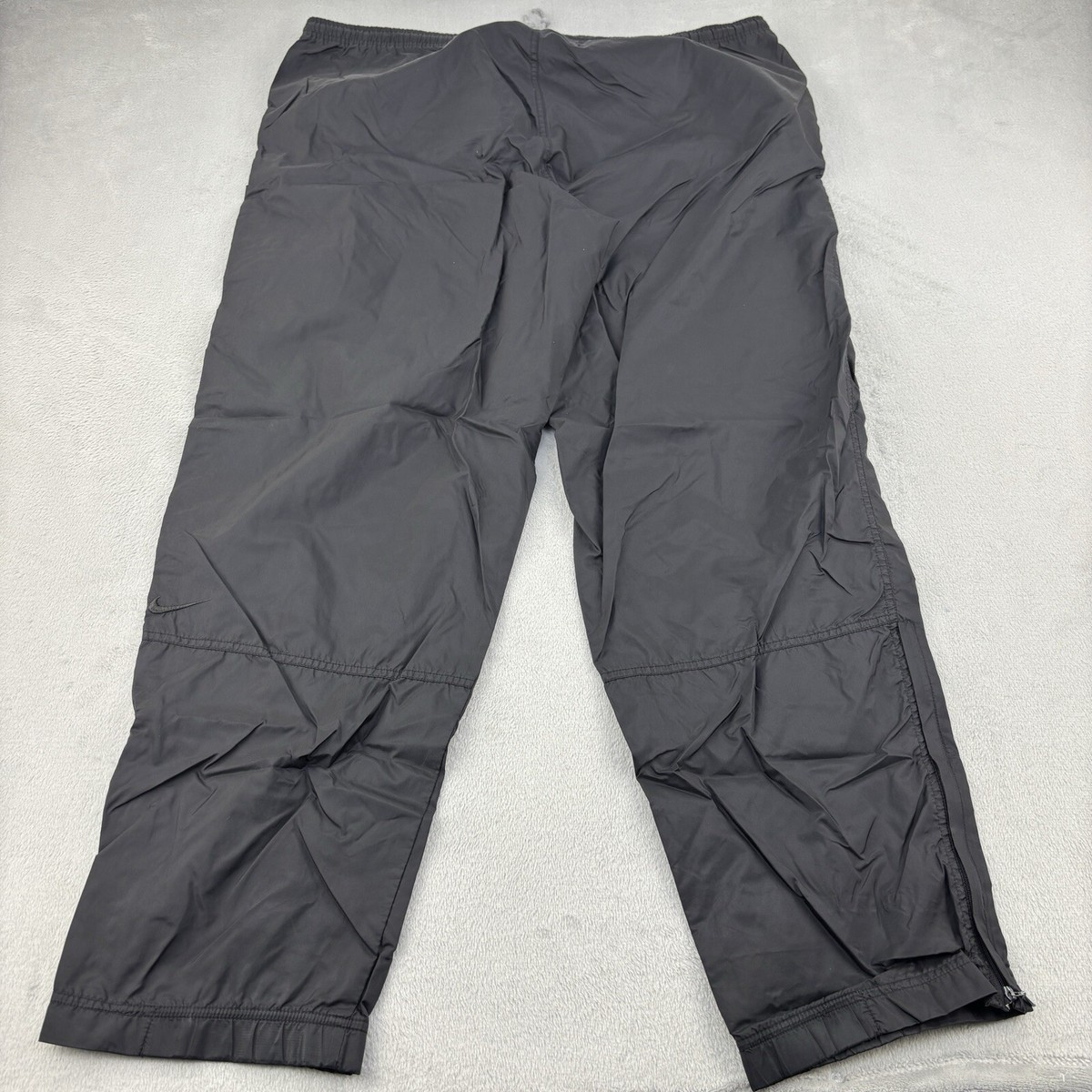 Vintage Nike Pants Mens XL 44 Black Y2K 90s Parachute