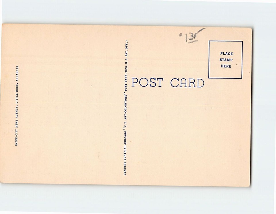 Postcard New U. S. Post Office, Little Rock, Arkansas eBay