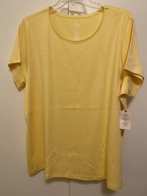Tee St John's Bay Essential Tee Plus 3x New with tags