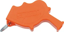 All Weather Safety Whistle Storm Safety Whistle Orange casing. 3 1/4" overall. E